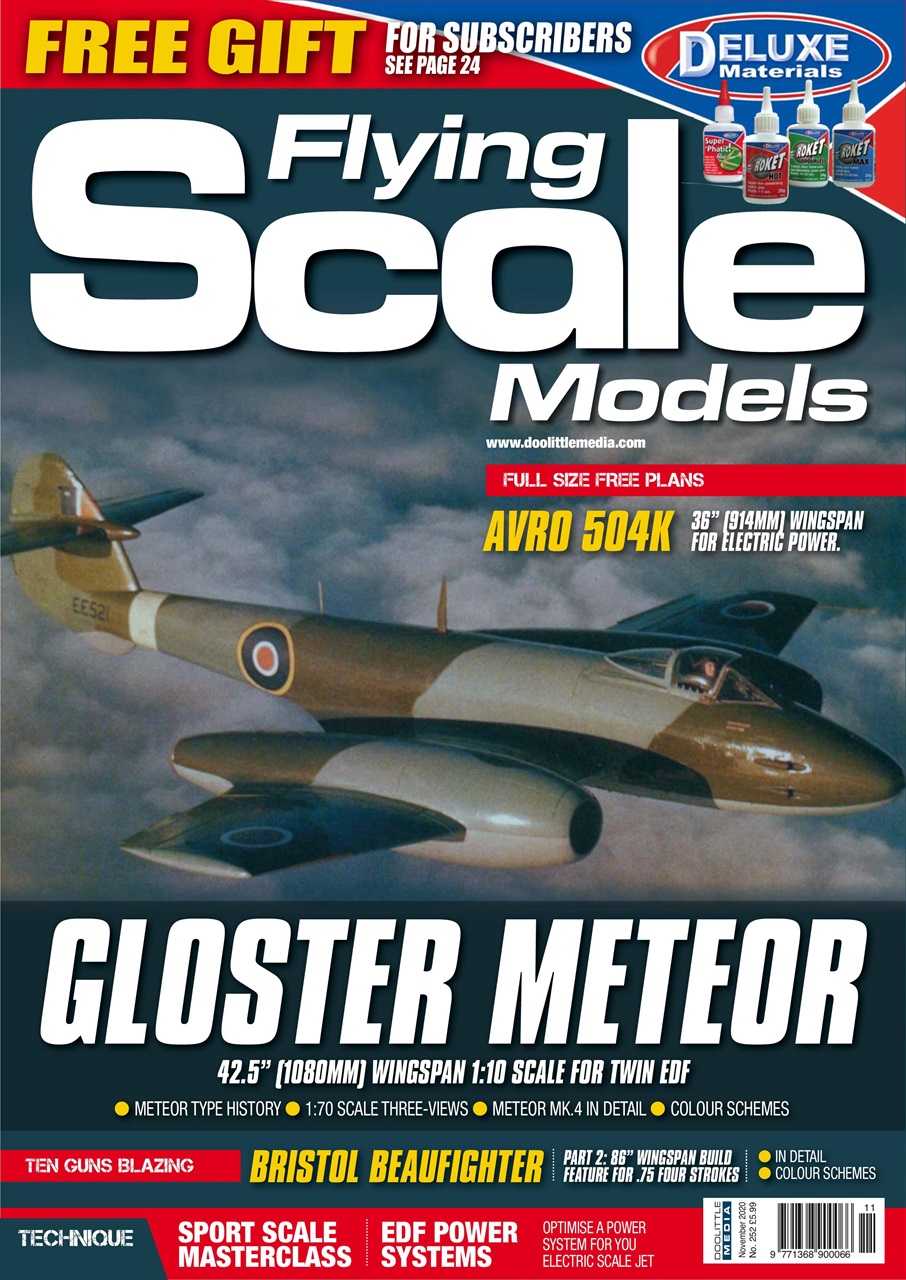 Radio Control Model Flyer Preview Pages