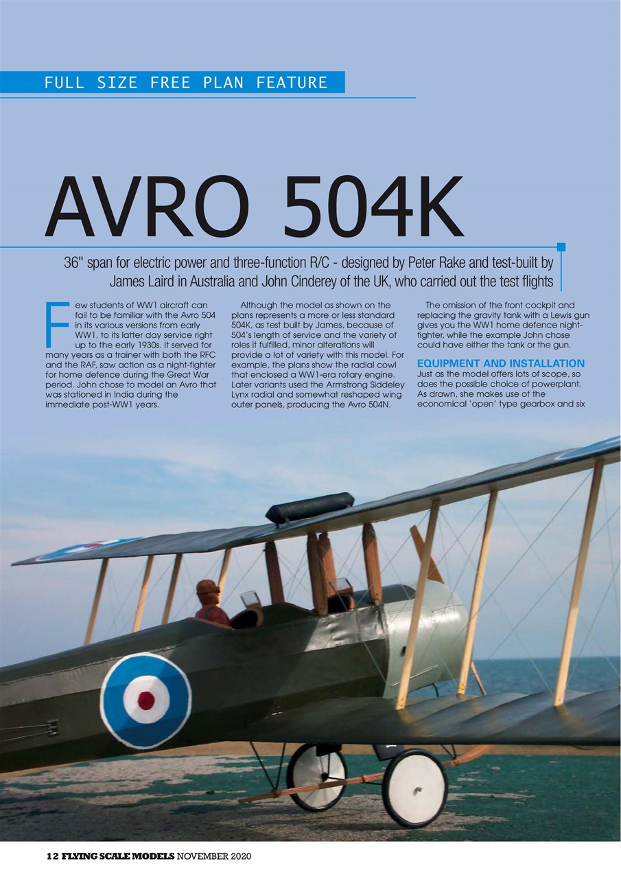 Flying Scale Models Preview Pages