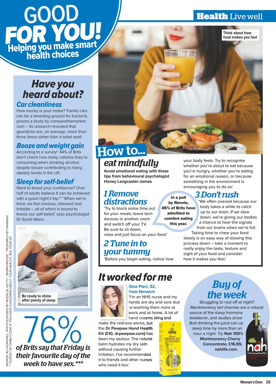 Woman's Own Preview Pages