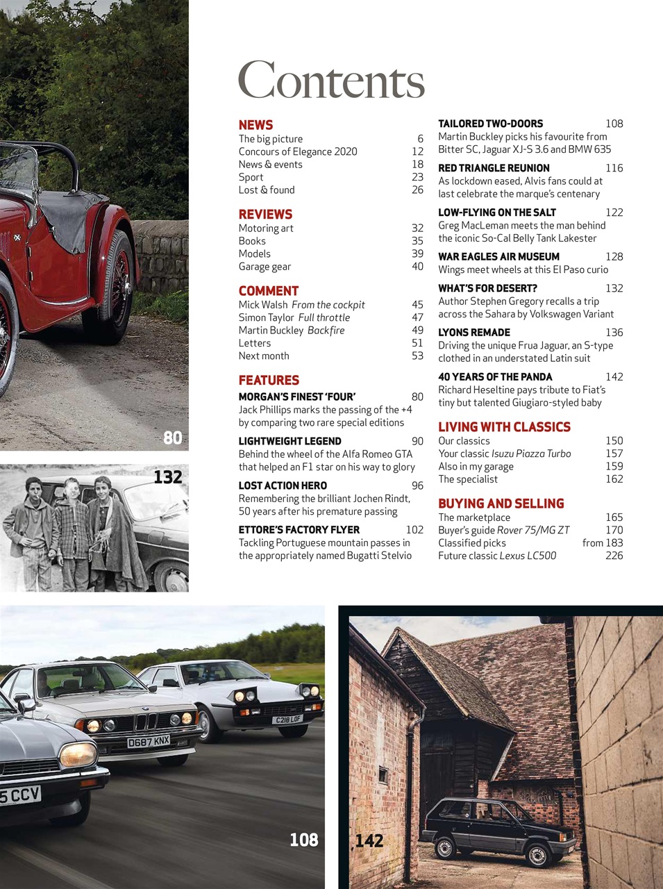 Classic & Sports Car Preview Pages