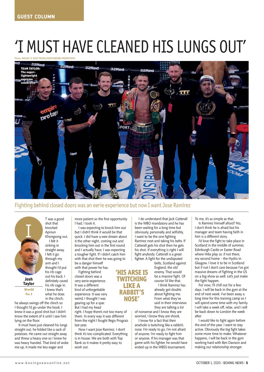 Boxing News Preview Pages