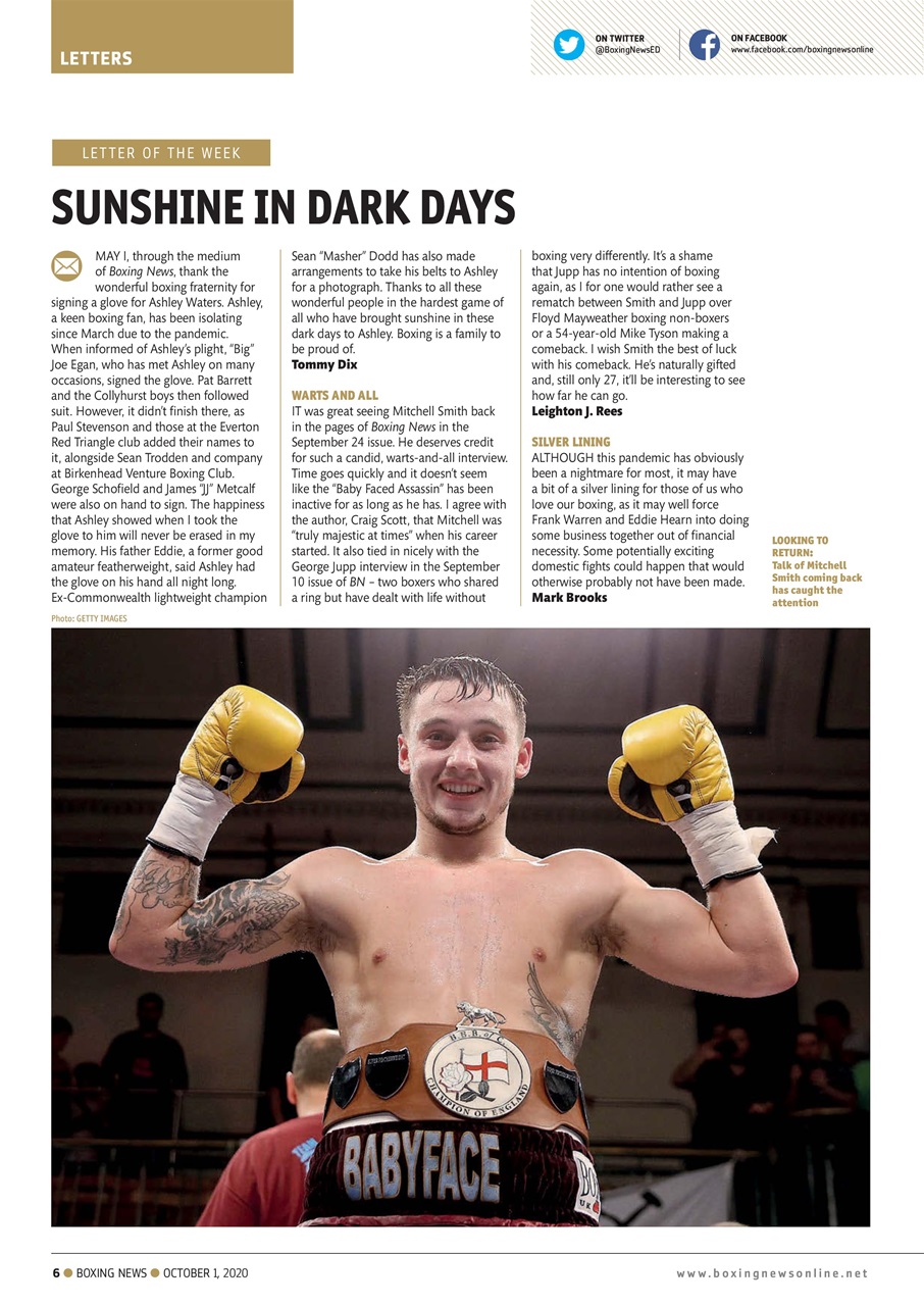 Boxing News Preview Pages