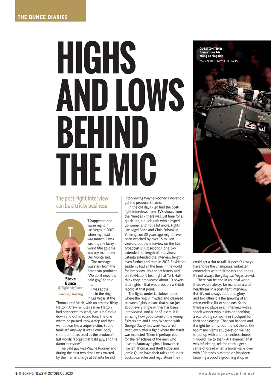 Boxing News Preview Pages