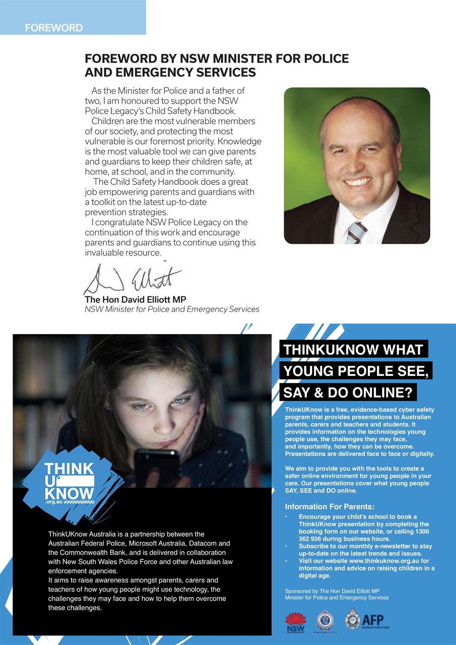 NSW Child Safety Handbook Preview Pages