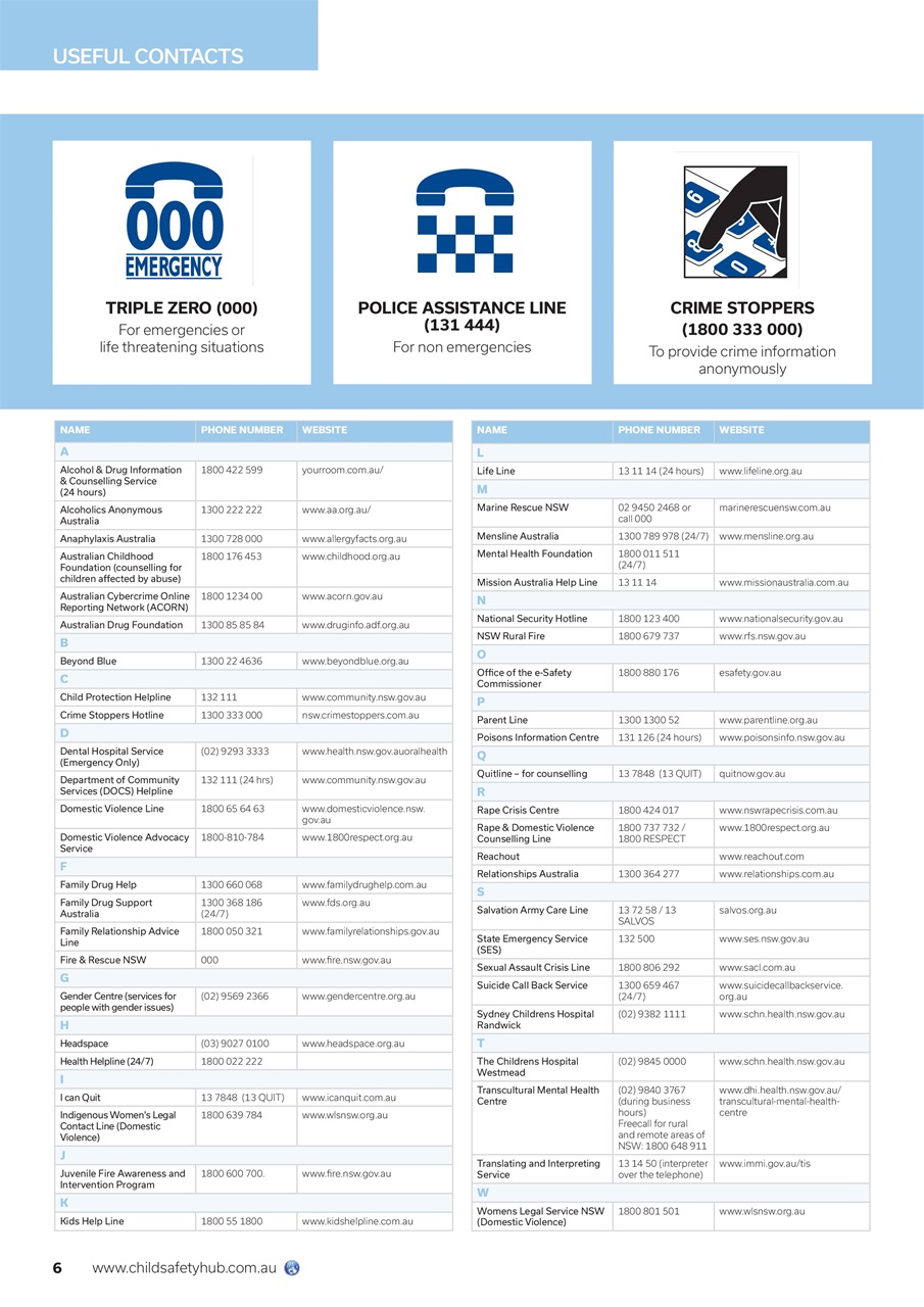 NSW Child Safety Handbook Preview Pages