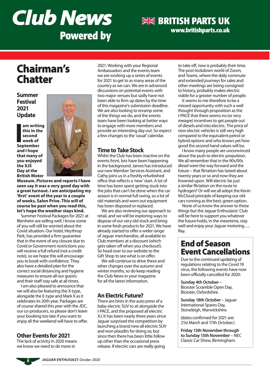 Jaguar Enthusiast Preview Pages