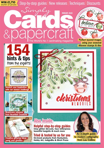 Simply Cards & Papercraft issue 
