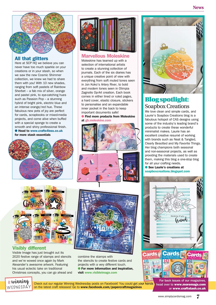 Simply Cards & Papercraft Preview Pages