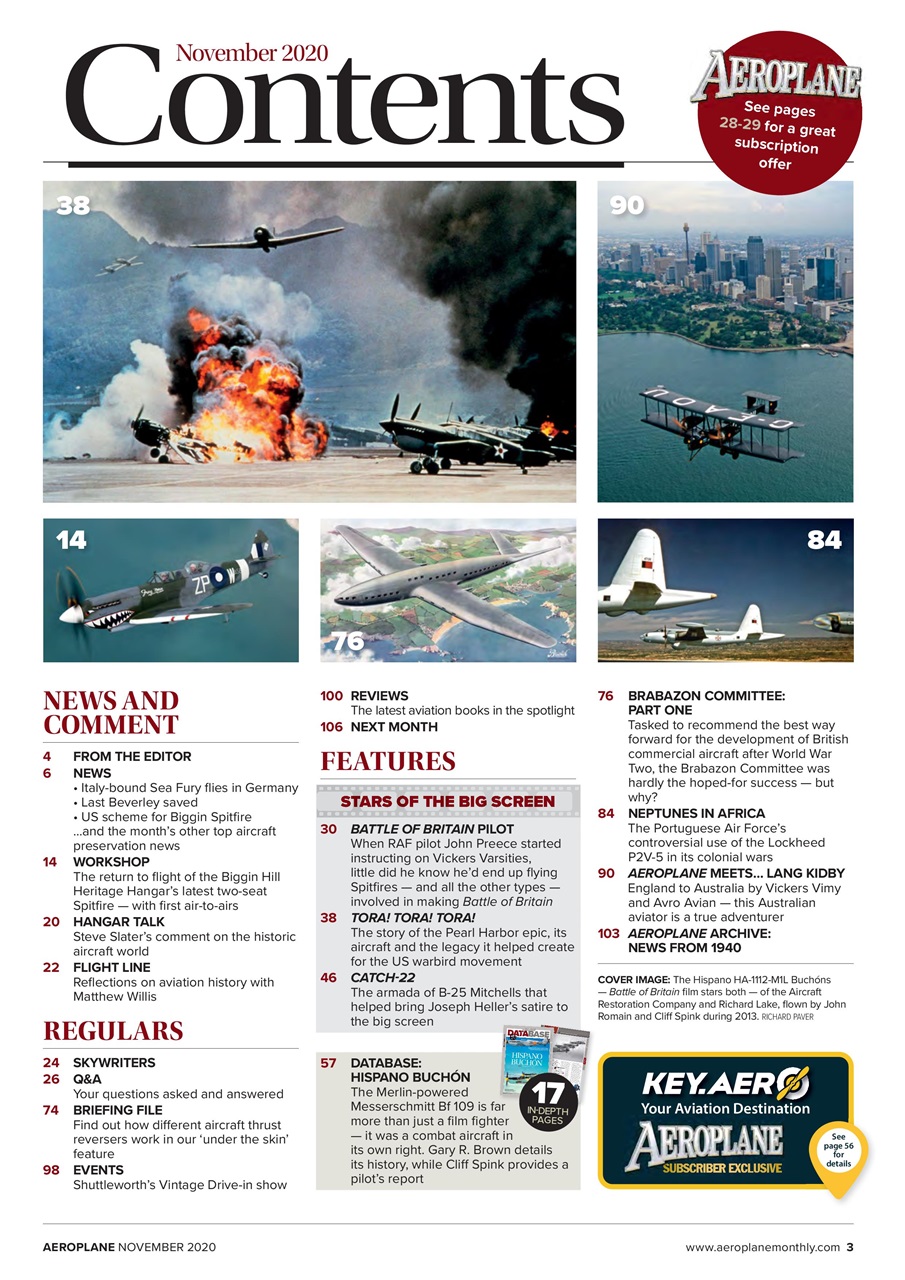 Aeroplane Preview Pages