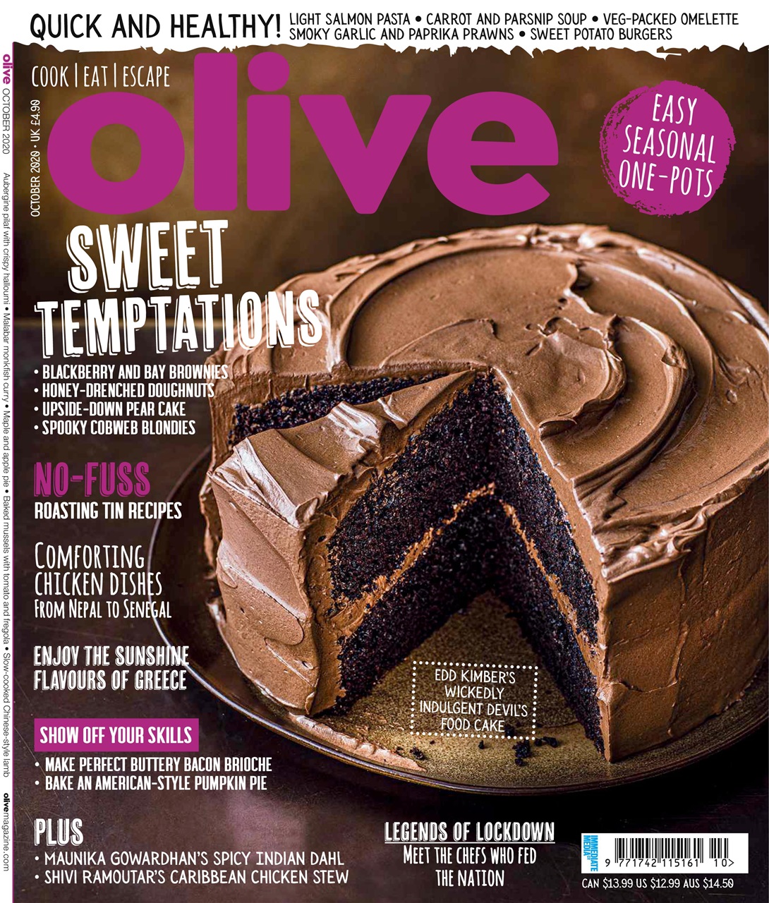 Olive Magazine Preview Pages