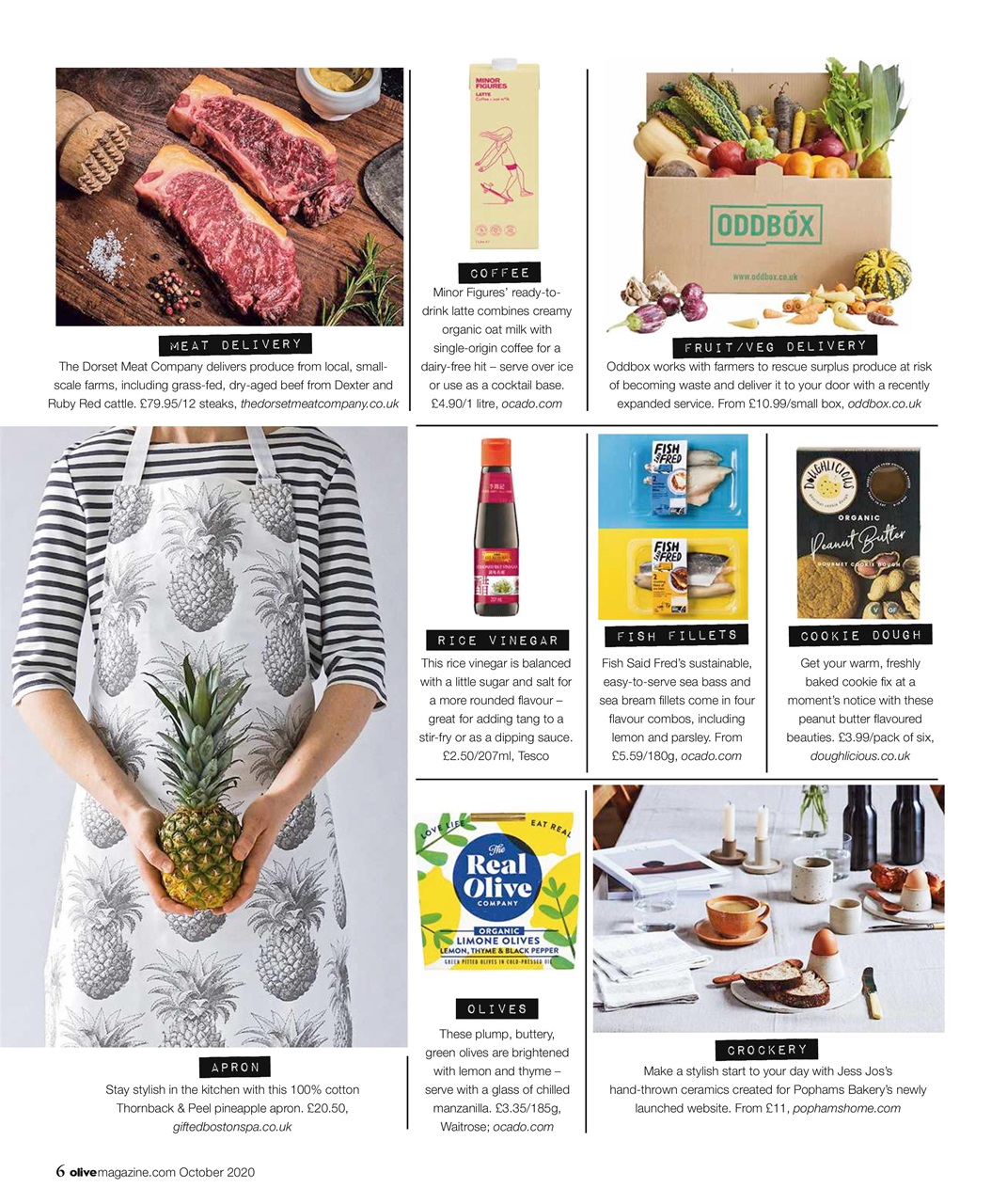 Olive Magazine Preview Pages