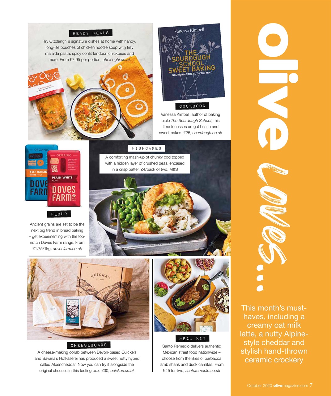 Olive Magazine Preview Pages