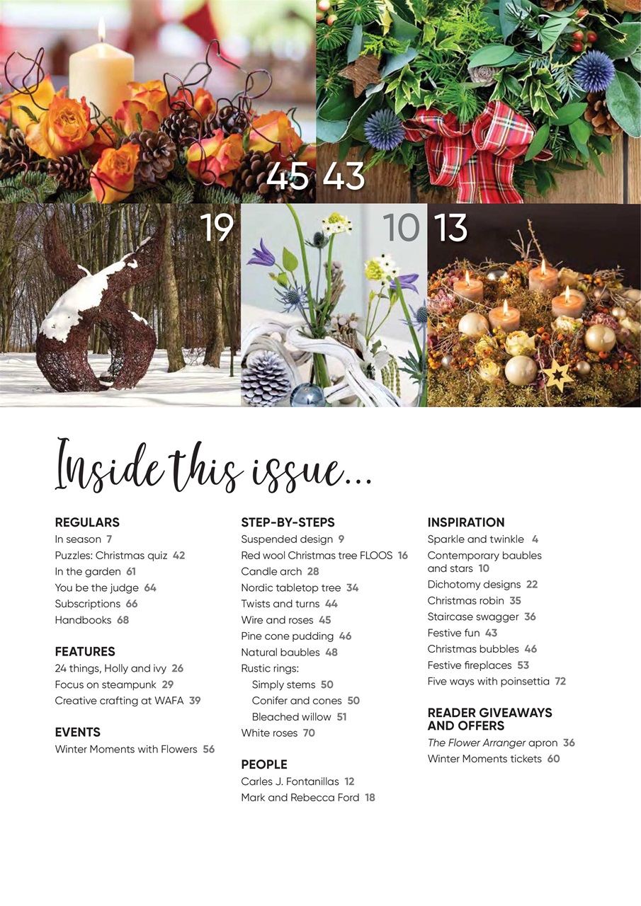 The Flower Arranger Preview Pages