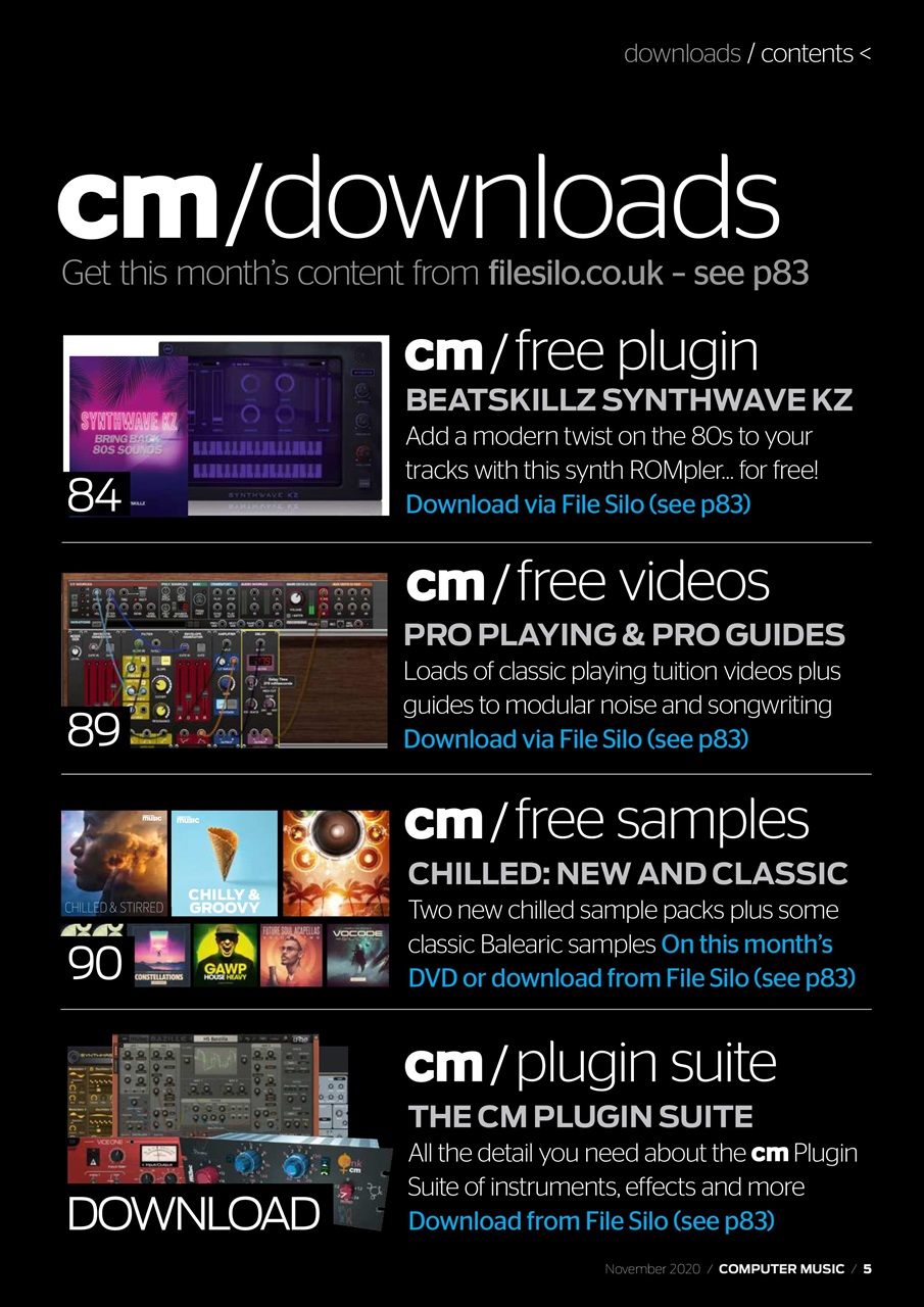 Computer Music Preview Pages