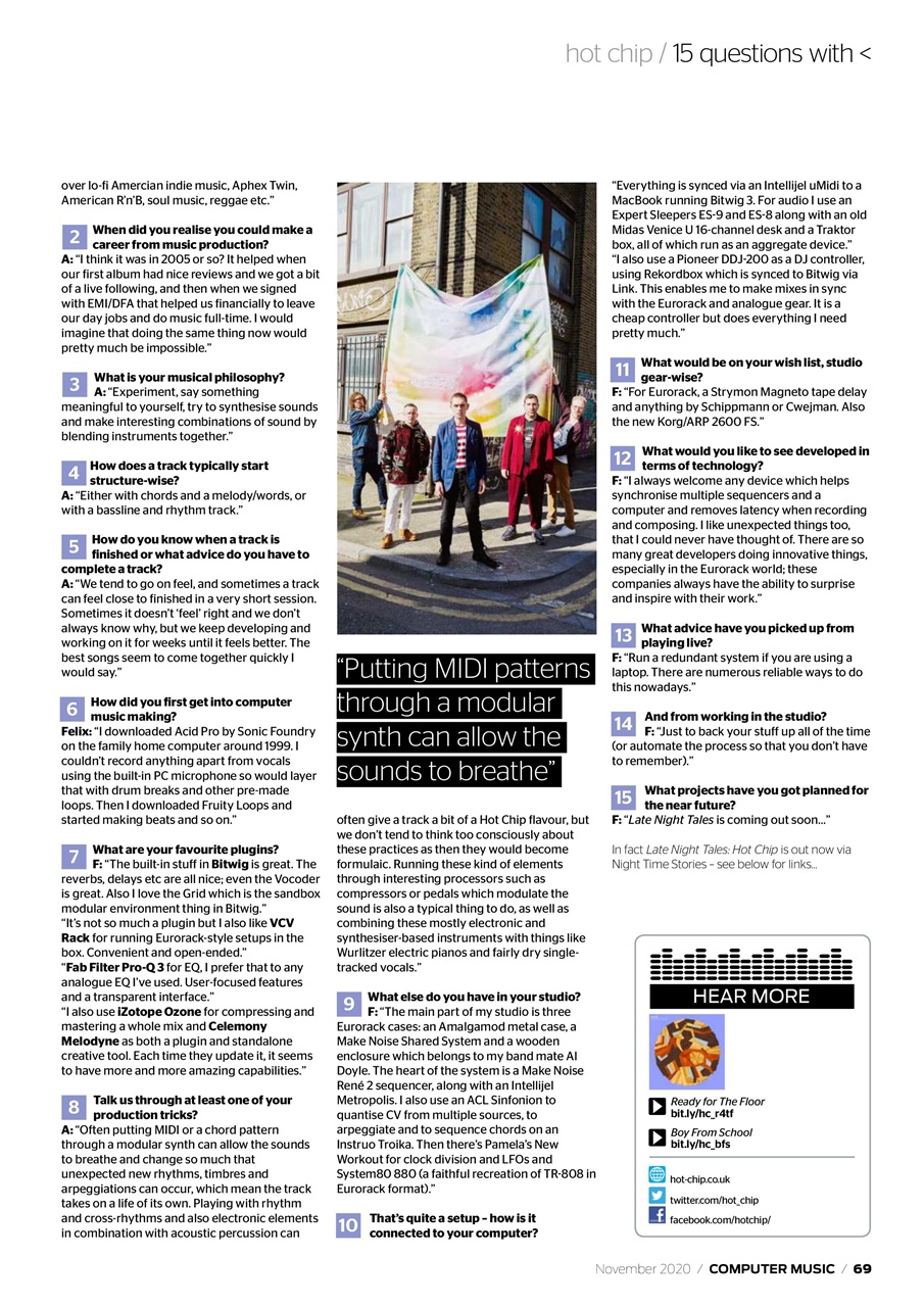 Computer Music Preview Pages