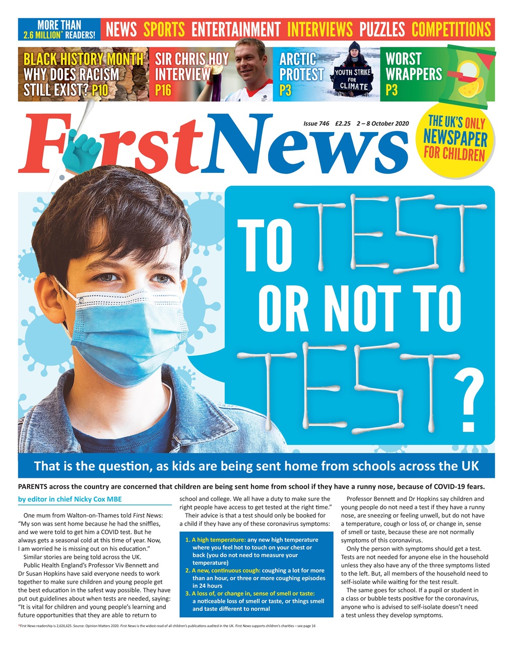 First News Preview Pages