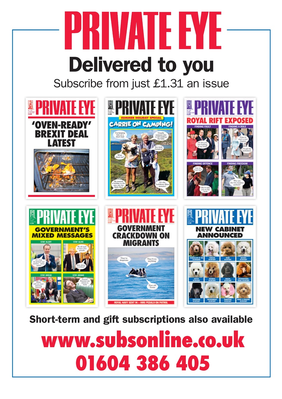 Private Eye Preview Pages