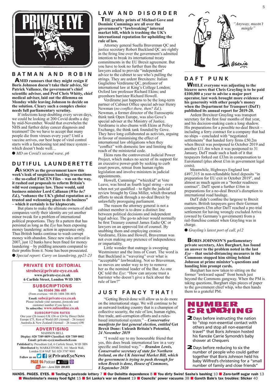 Private Eye Preview Pages