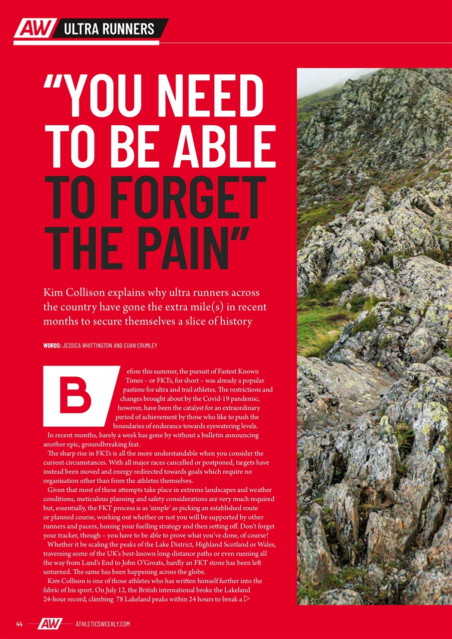 AW – Athletics Weekly Magazine Preview Pages