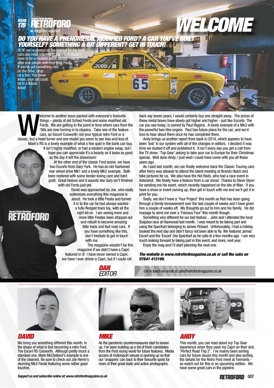 Retro Ford Preview Pages
