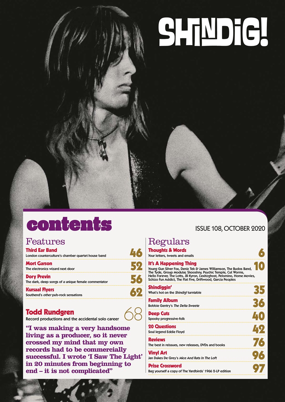 Shindig! Preview Pages