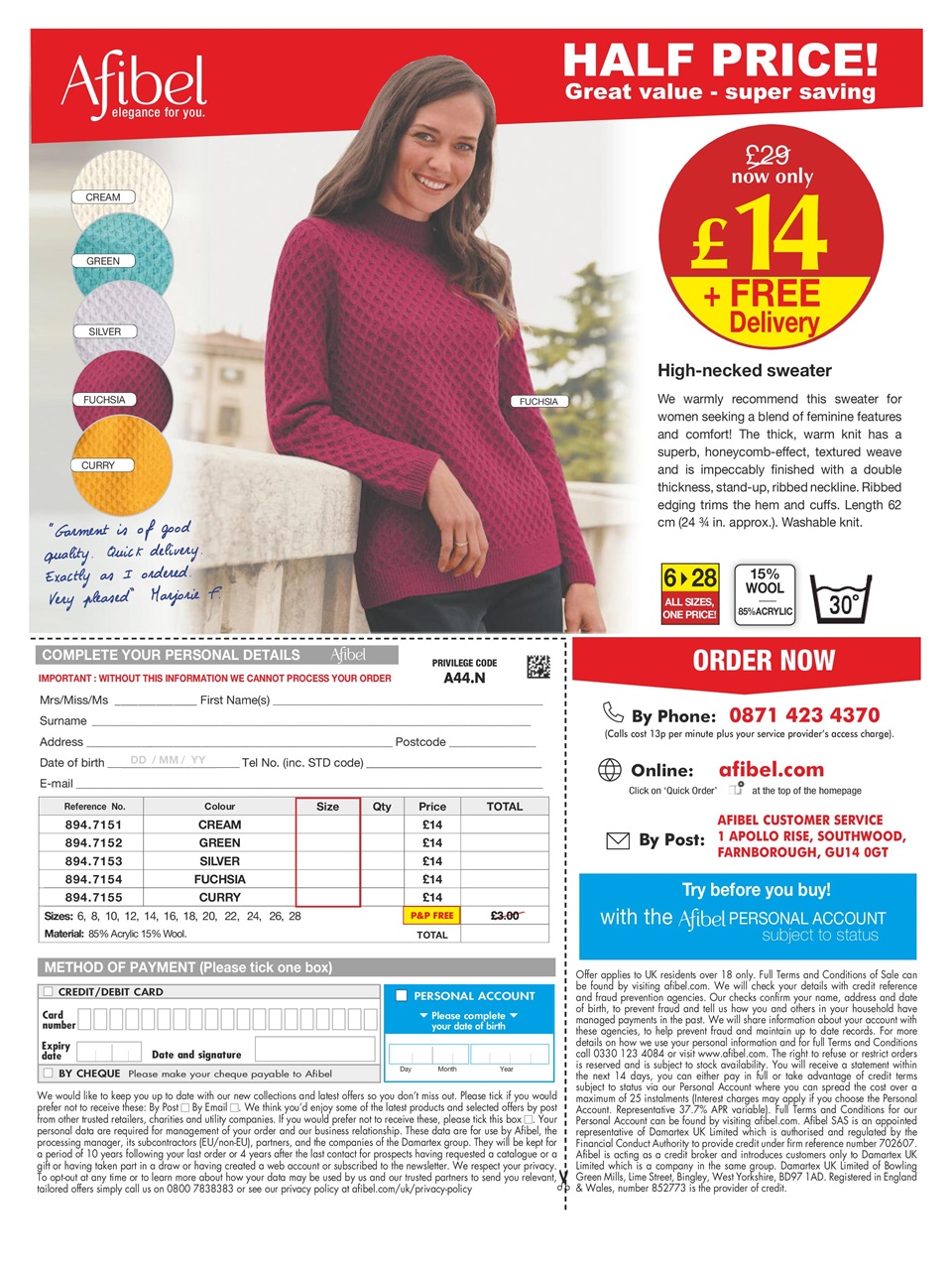 Woman's Weekly Preview Pages