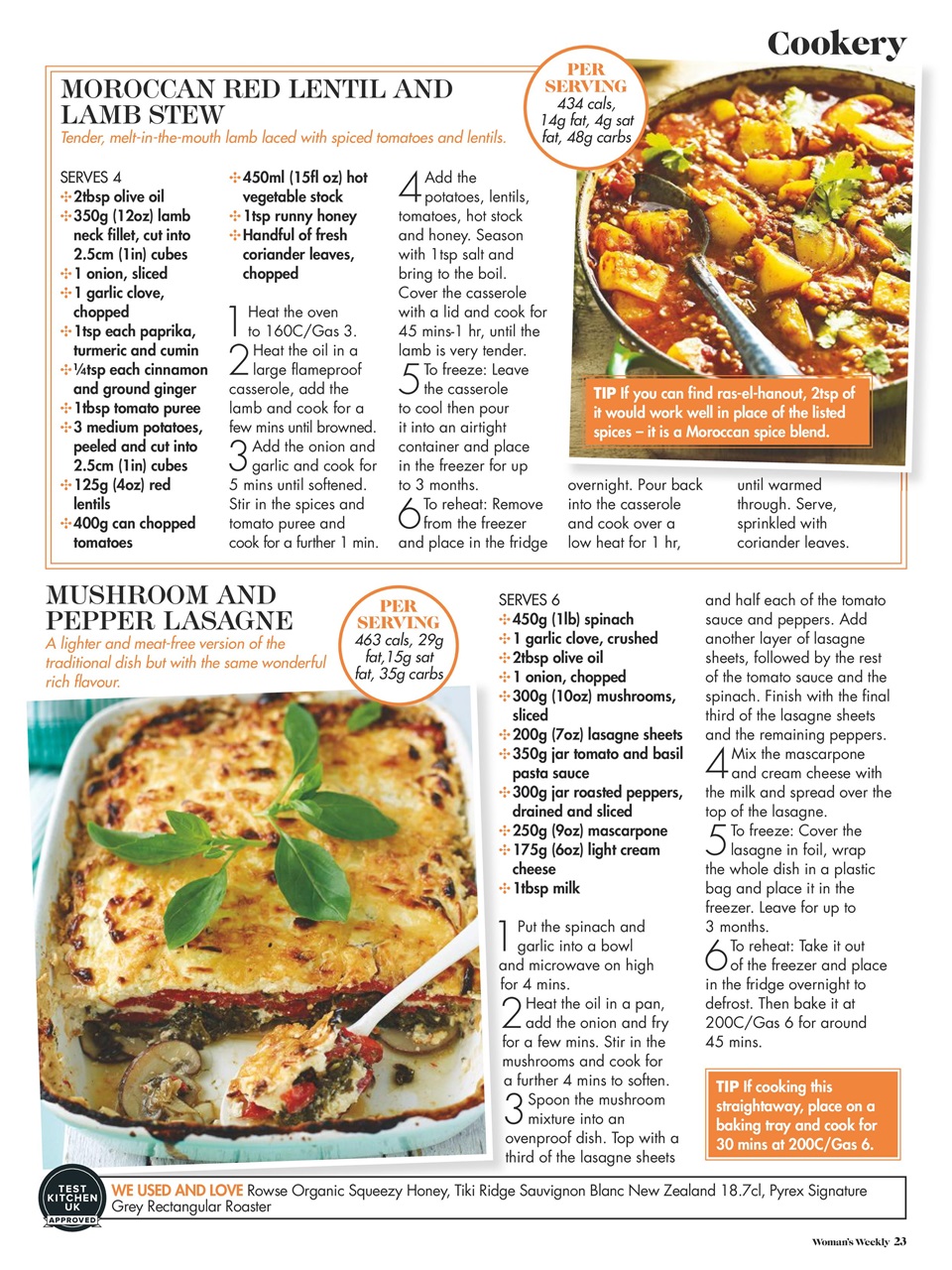 Woman's Weekly Preview Pages