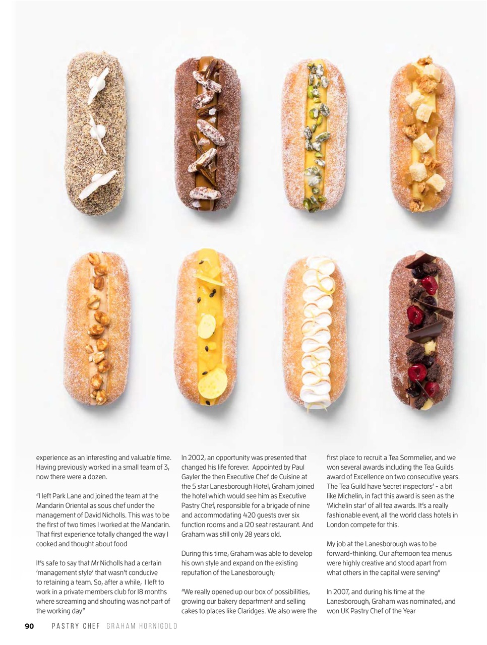 Chef & Restaurant Magazine Preview Pages