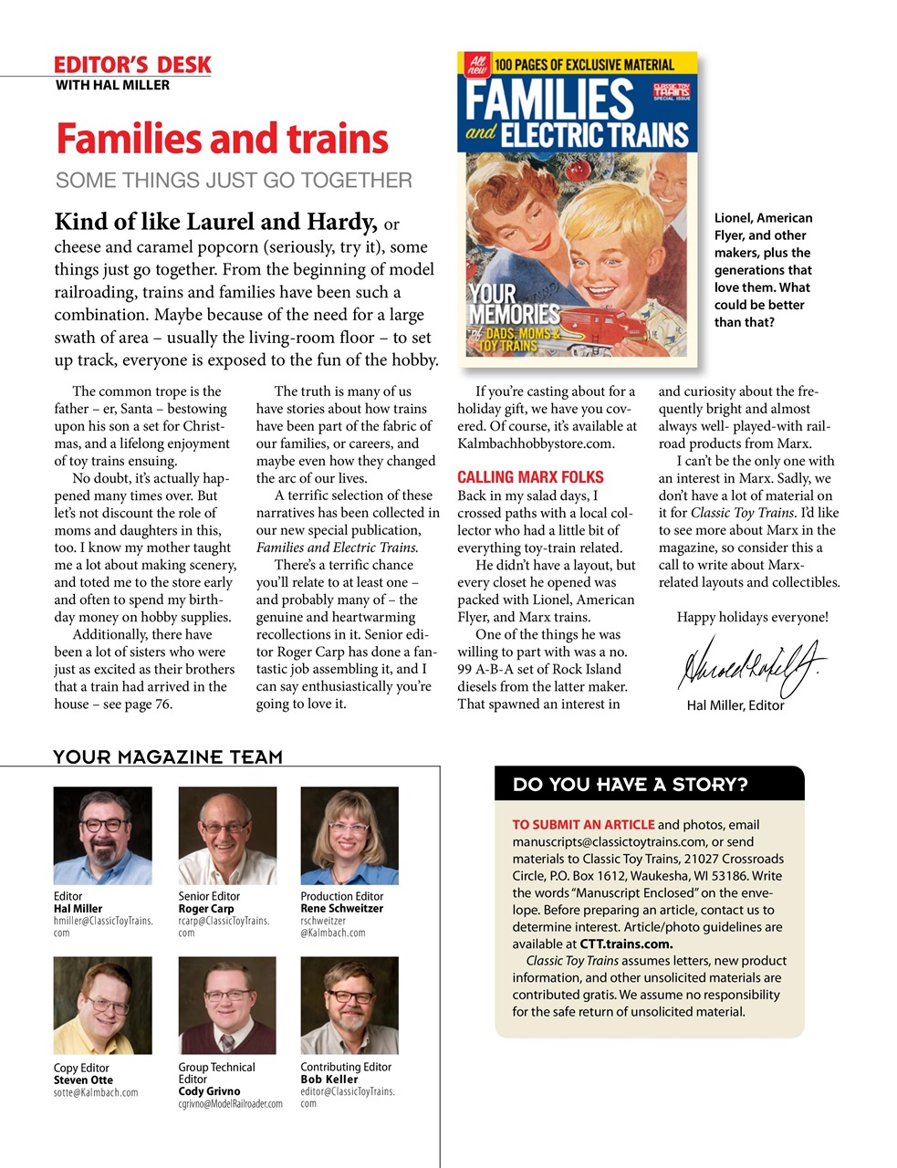 Classic Toy Trains Preview Pages