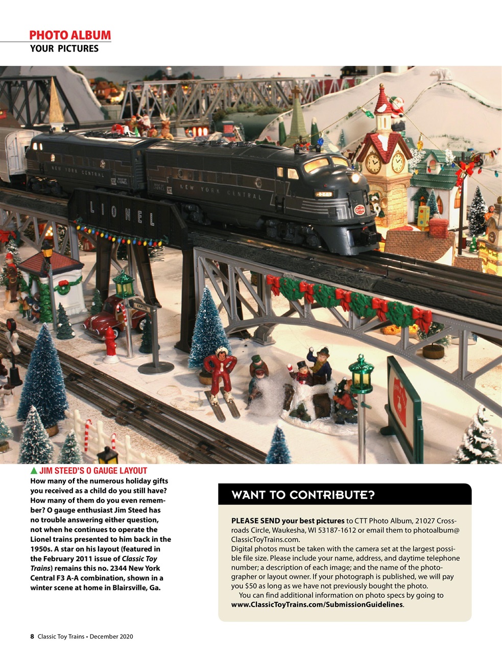 Classic Toy Trains Preview Pages