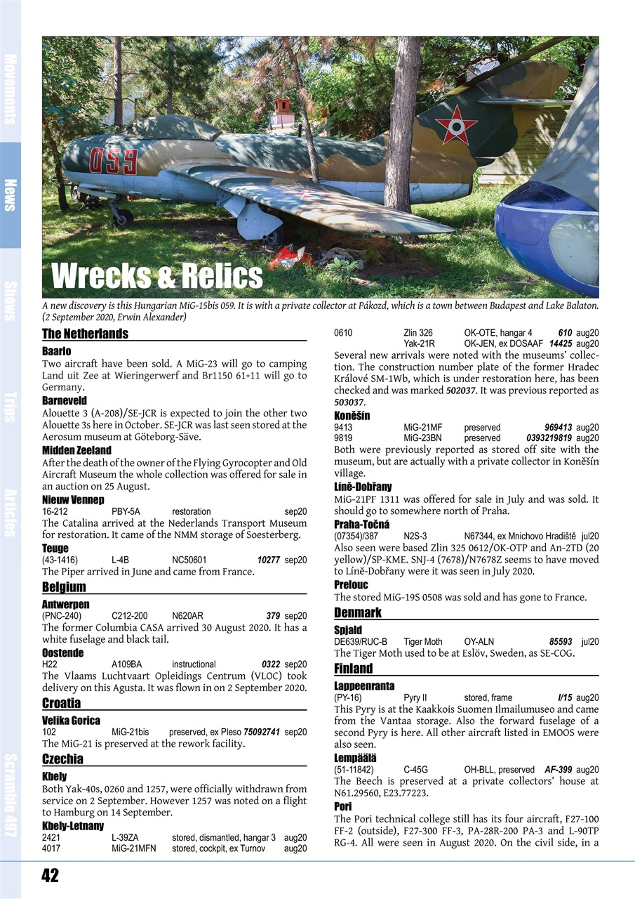 Scramble Magazine Preview Pages