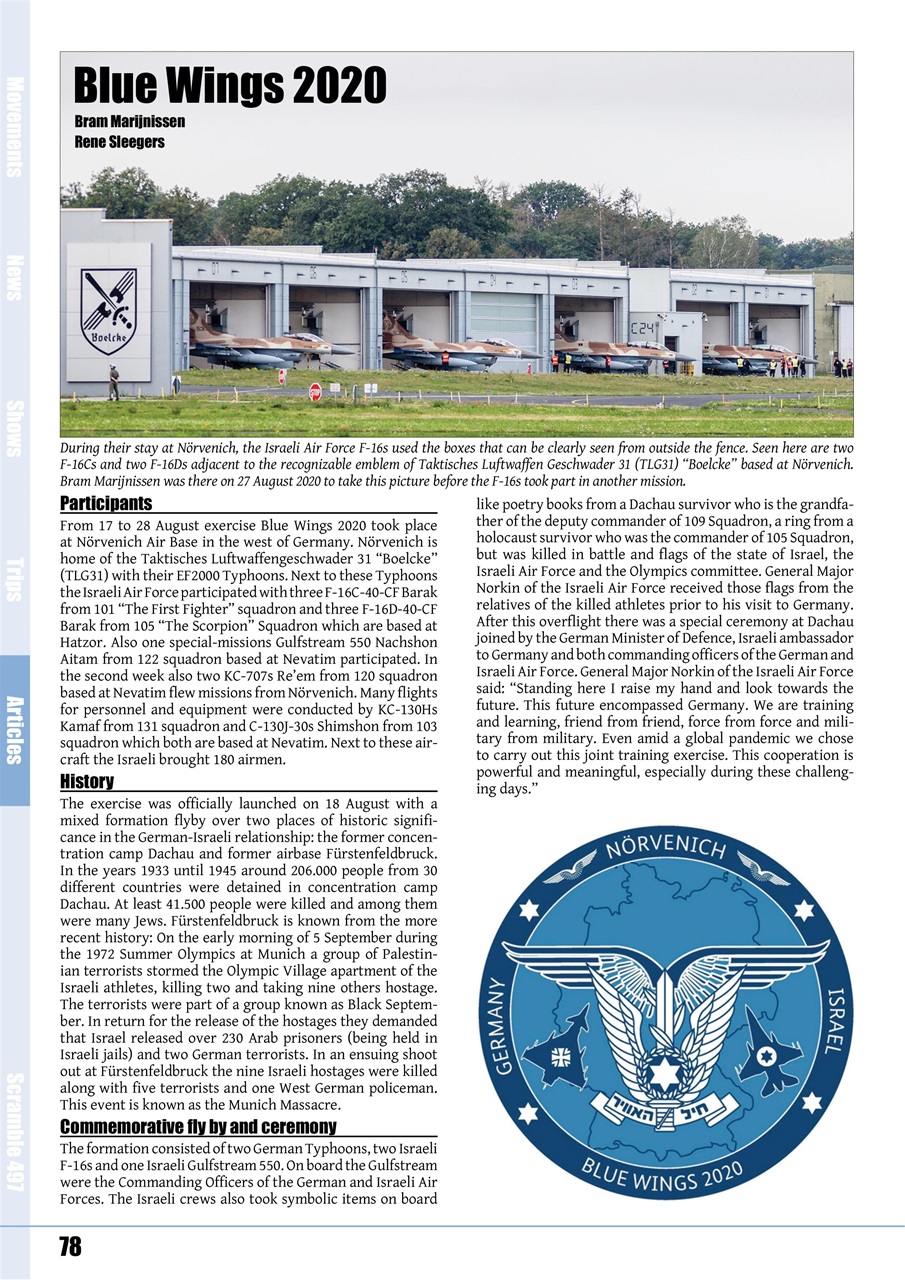 Scramble Magazine Preview Pages