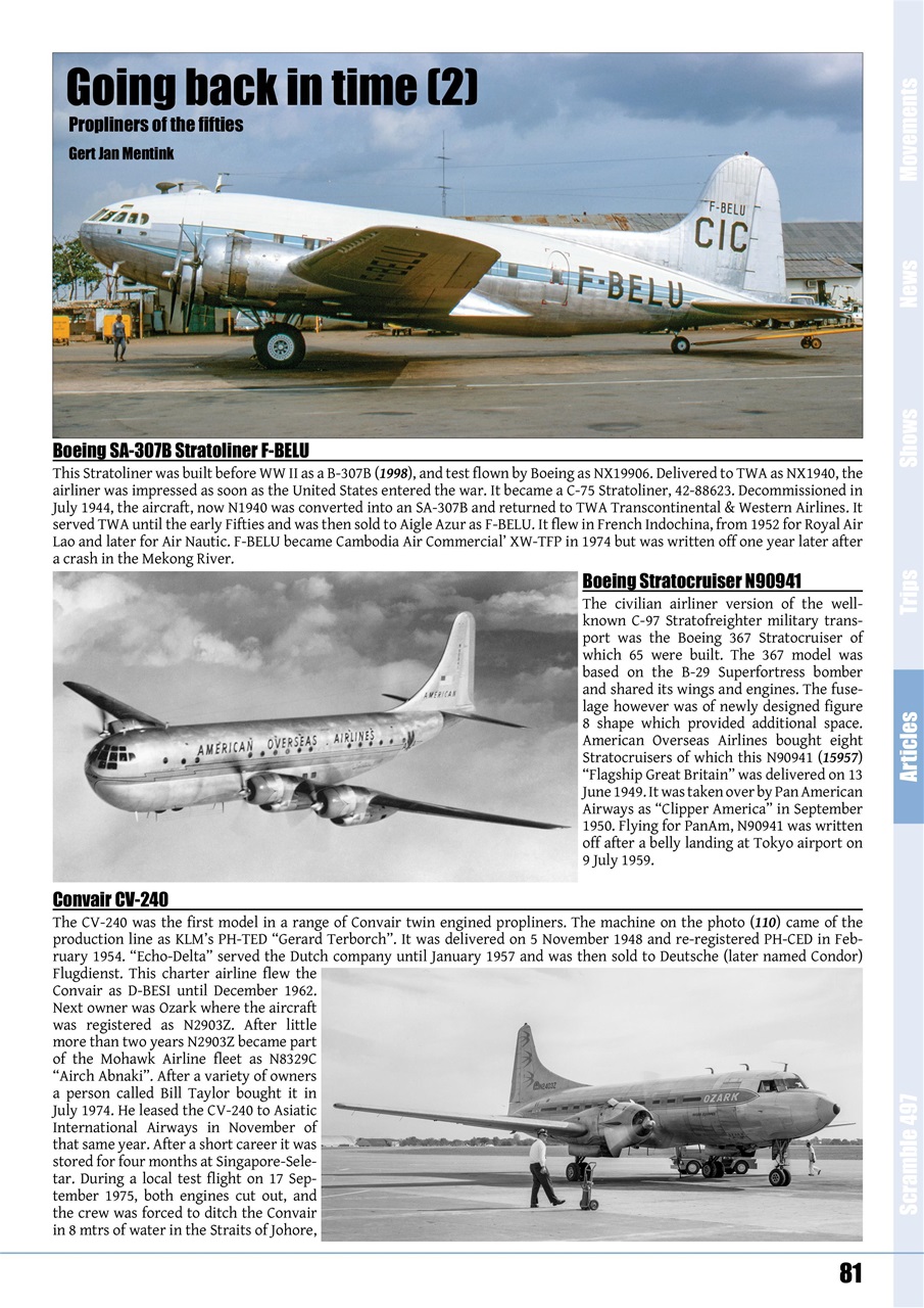 Scramble Magazine Preview Pages