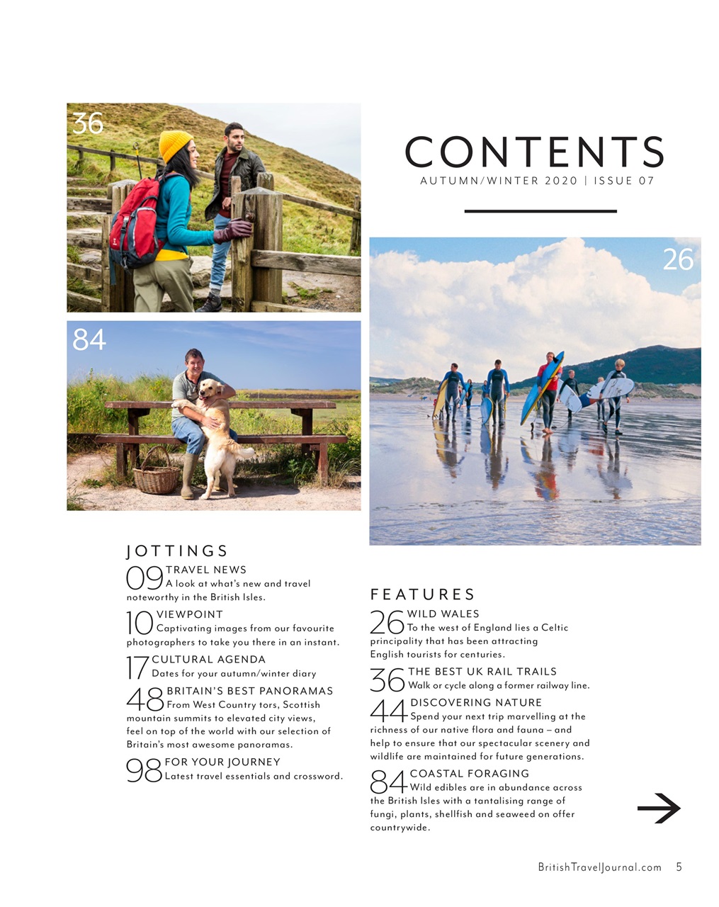 British Travel Journal Preview Pages