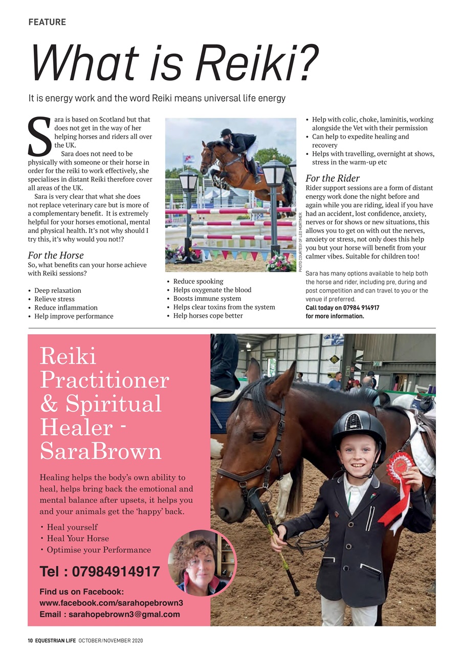 Equestrian Life Magazine Preview Pages