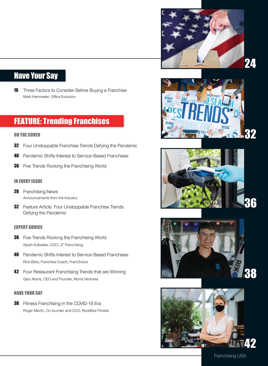 Franchising USA Preview Pages