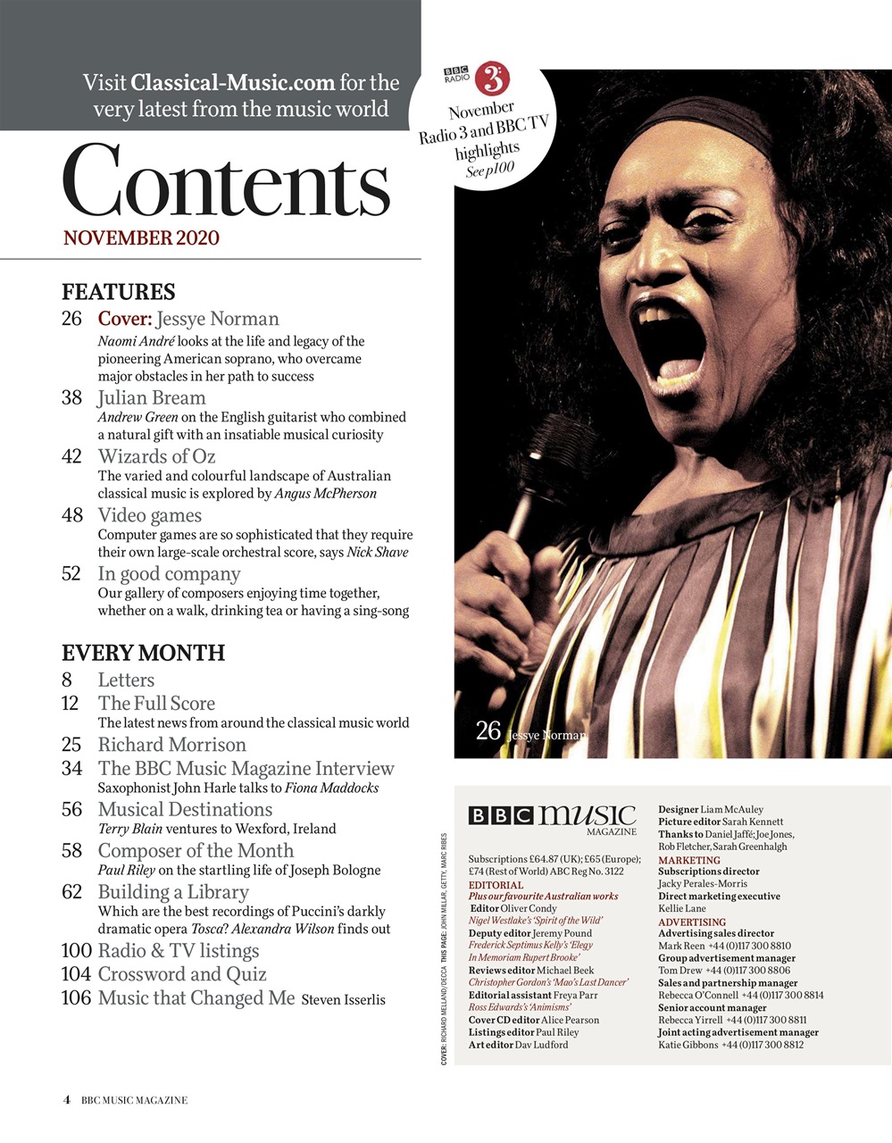 BBC Music Magazine Preview Pages