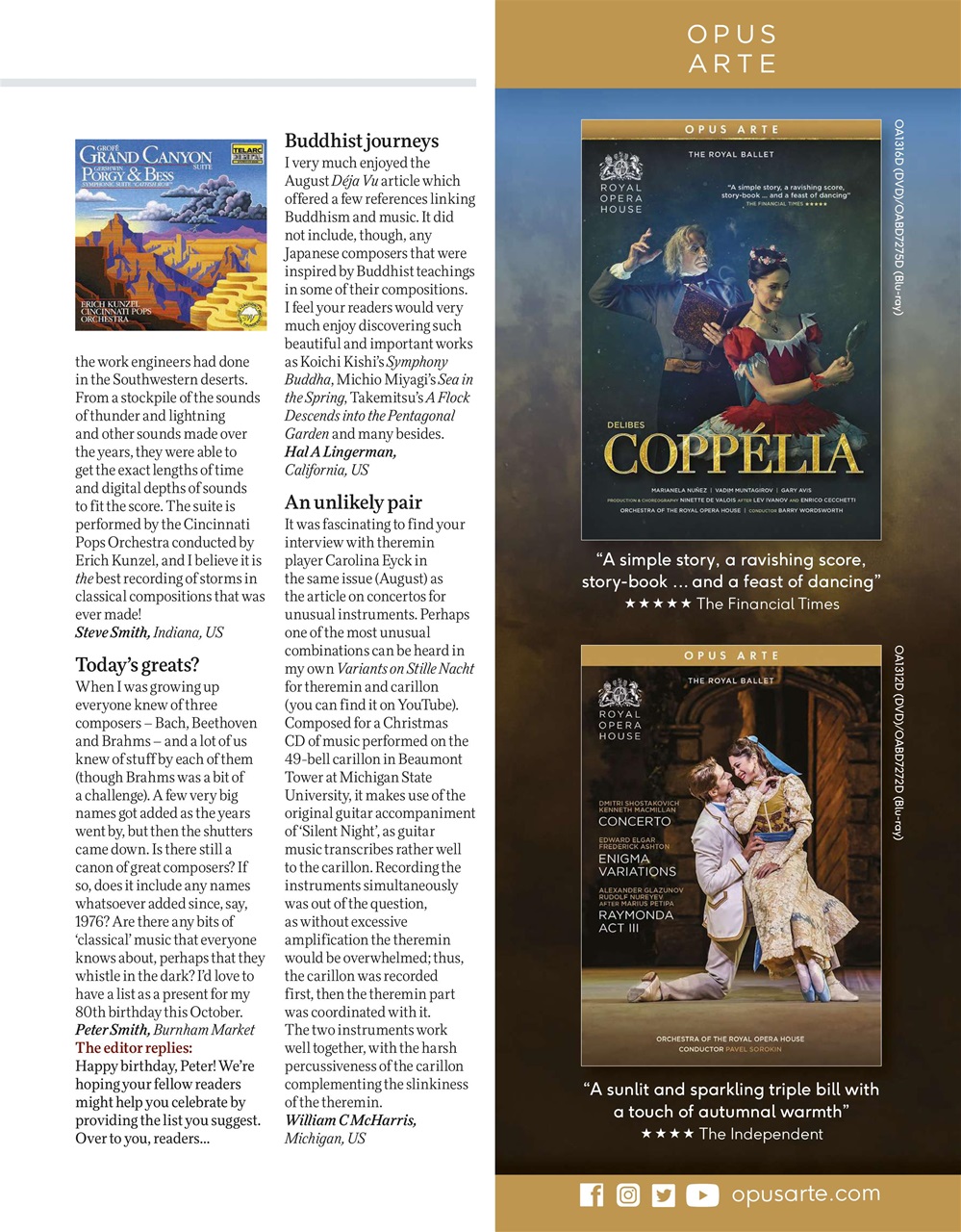 BBC Music Magazine Preview Pages