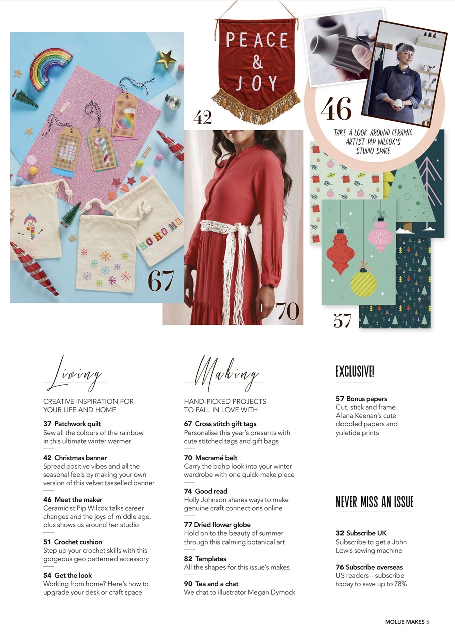 Mollie magazine Preview Pages