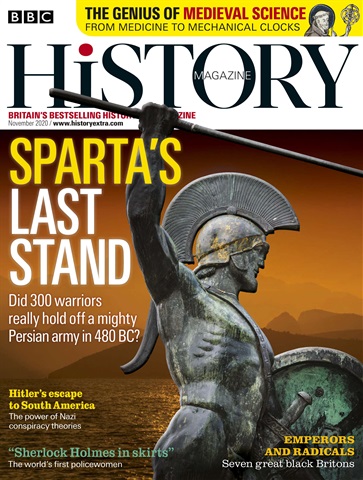 History Extra Magazine issue November 2020