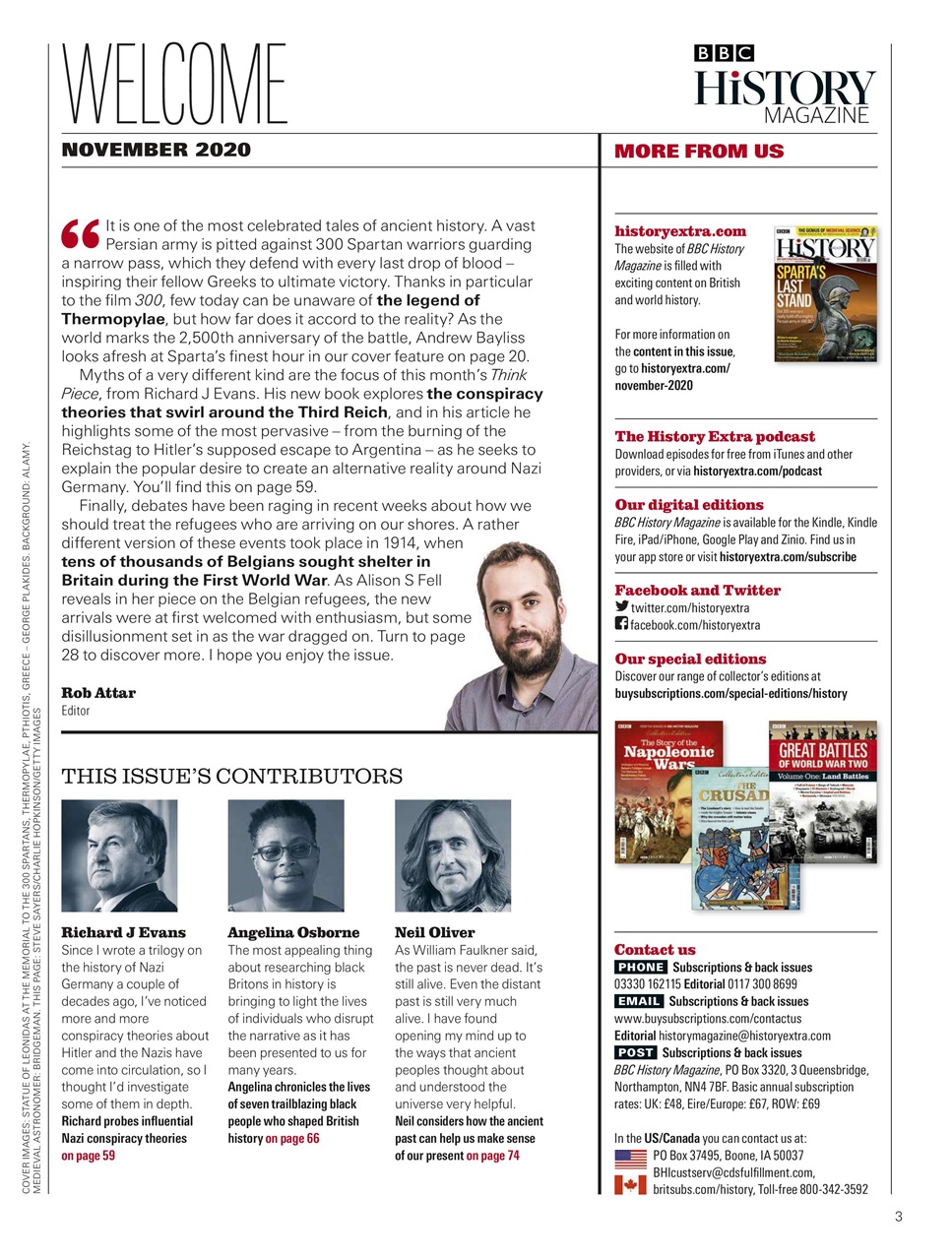 History Extra Magazine Preview Pages
