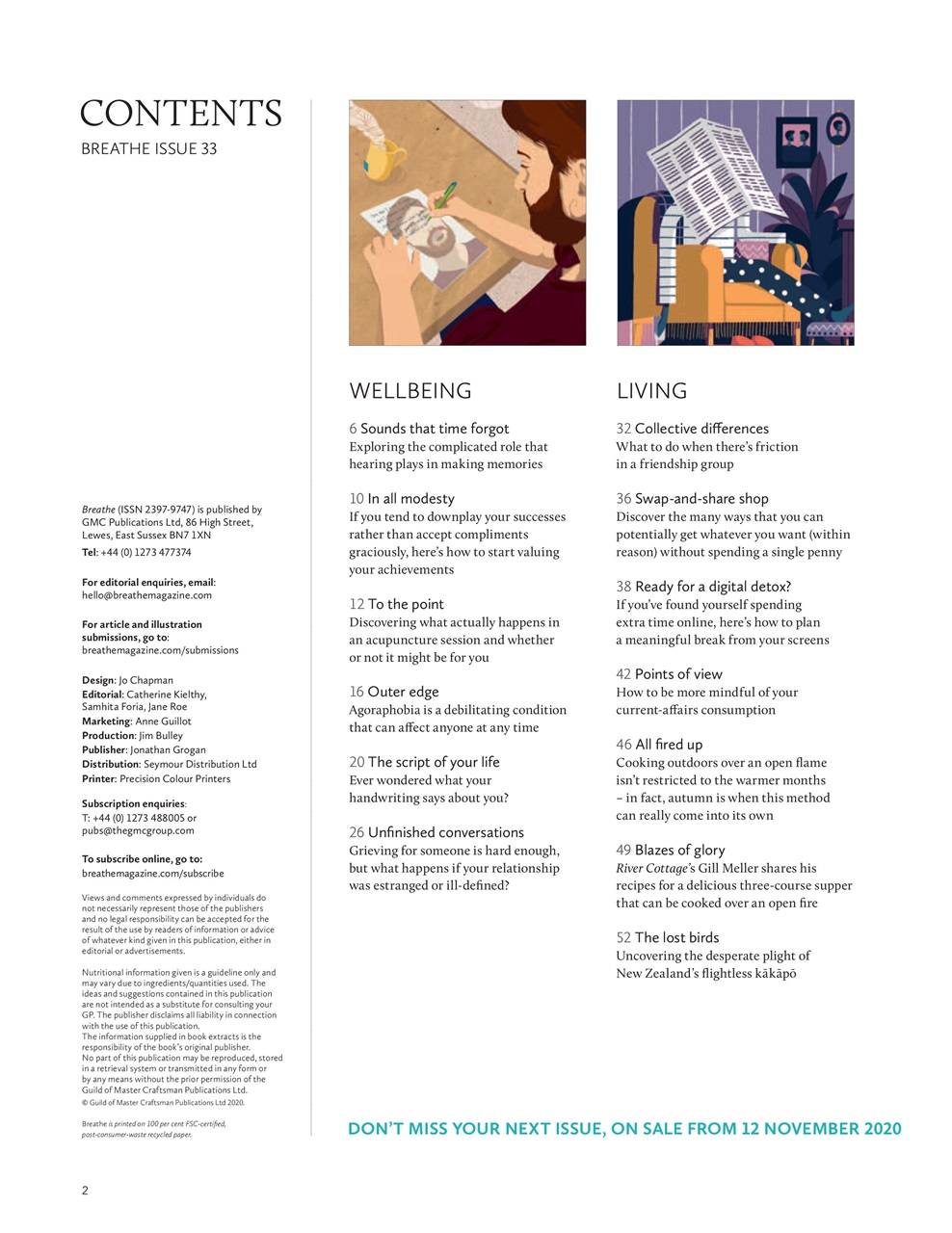 Breathe Preview Pages