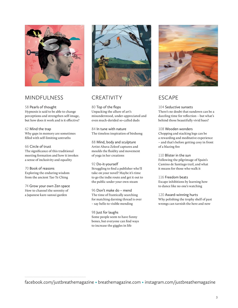 Breathe Preview Pages