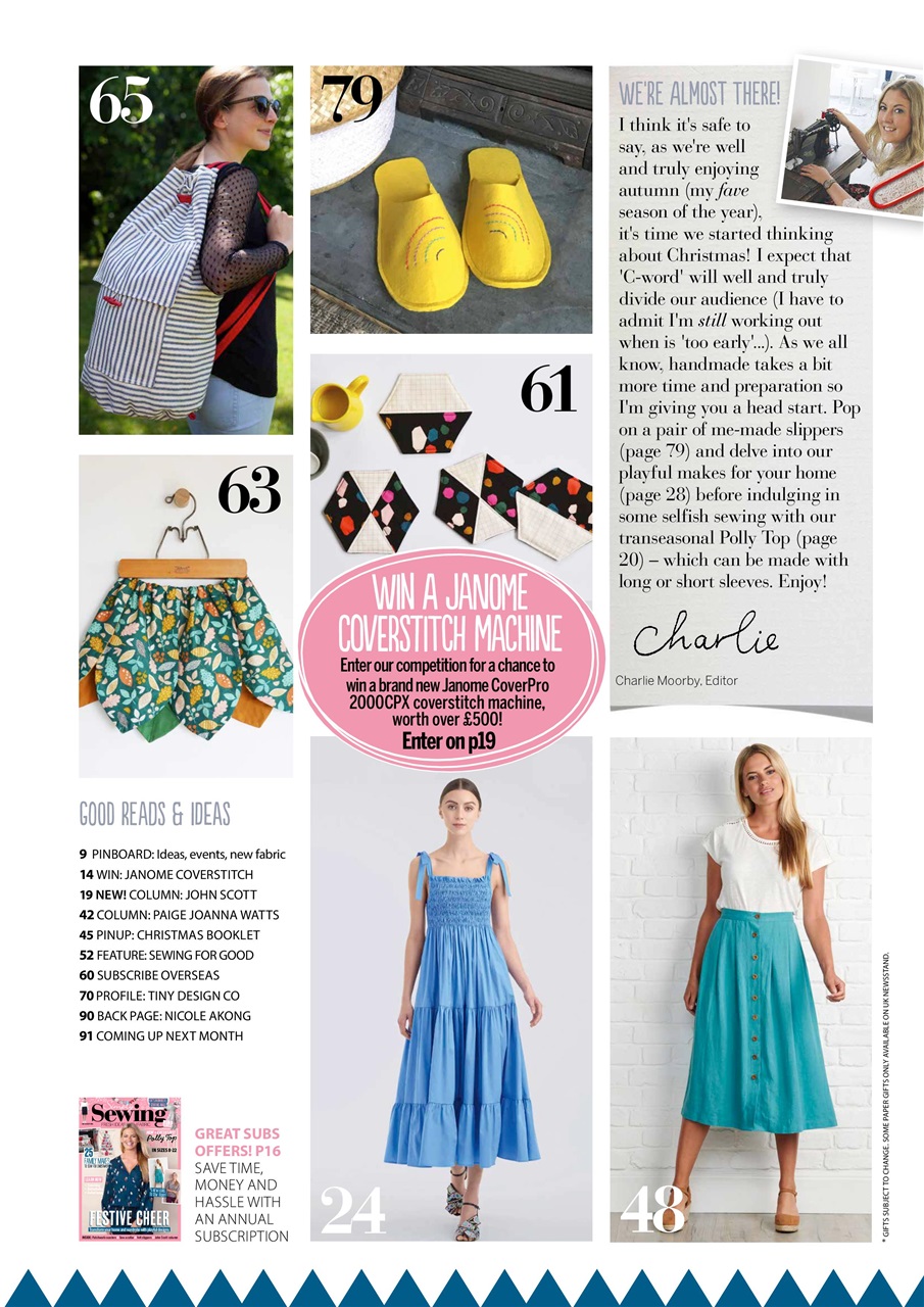 Simply Sewing Preview Pages