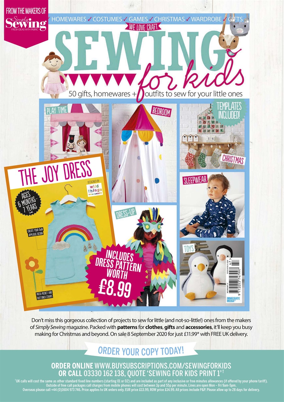 Simply Sewing Preview Pages