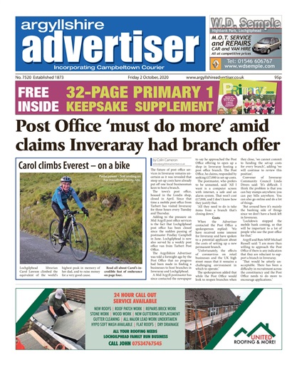 Argyllshire Advertiser issue 
