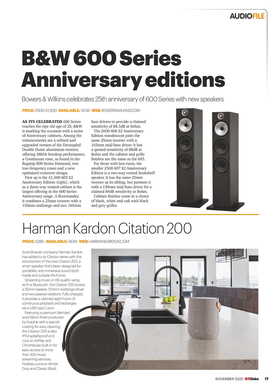 Hi-Fi Choice Preview Pages