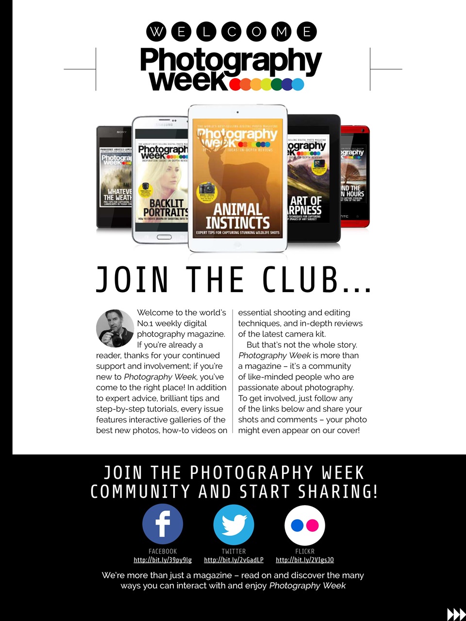 Photography Week Preview Pages