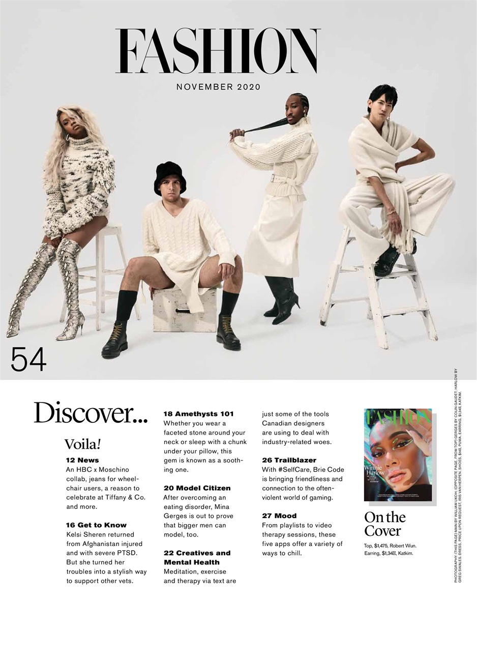 Fashion Magazine Preview Pages