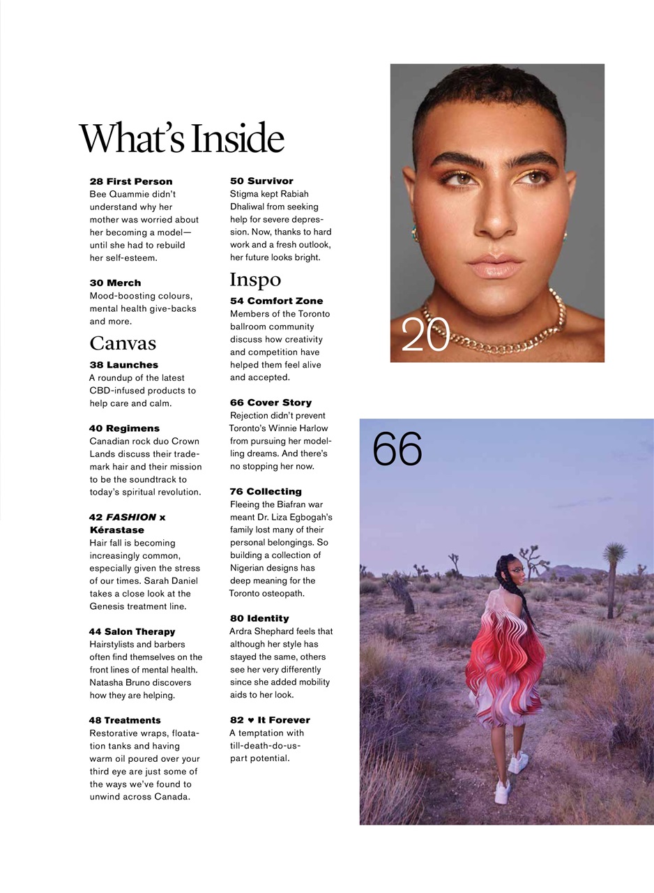 Fashion Magazine Preview Pages